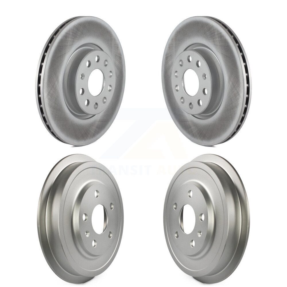 Disc Brake Rotors Drums Kit Front Rear For Volkswagen Jetta Beetle