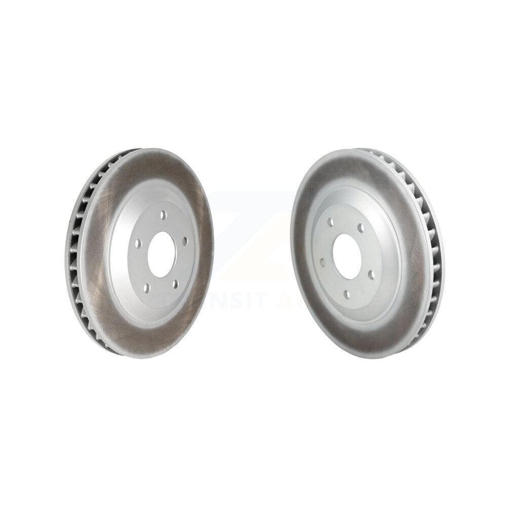 Coated Disc Brake Rotors Front Kit For Chevrolet Corvette Cadillac XLR