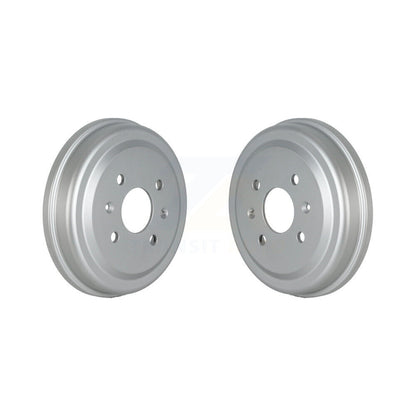 Coat Brake Drums Rear Pair For Chevrolet Aveo Pontiac Aveo5 Wave Spark G3 Suzuki