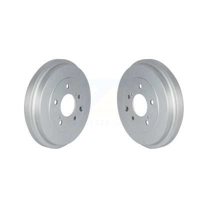 Coated Brake Drums Rear Pair For 2013-2022 Nissan Sentra