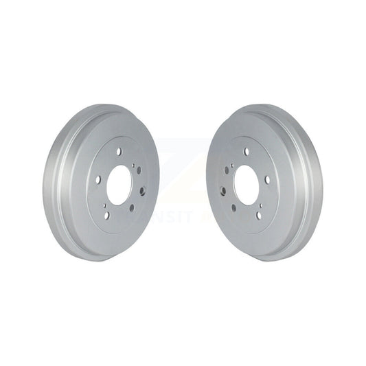Coated Brake Drums Rear Pair For 2013-2022 Nissan Sentra