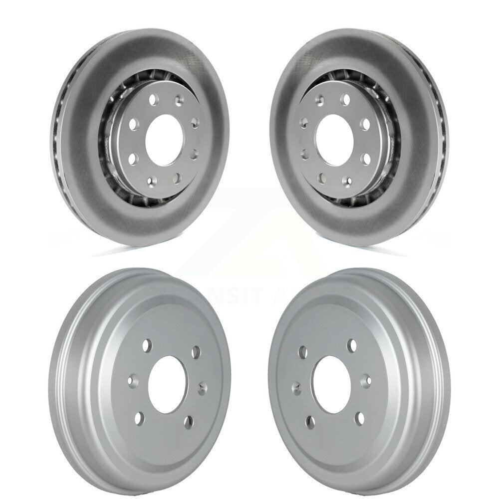 Brake Rotors Drums Front Rear Kit For Chevrolet Aveo Pontiac Aveo5 Wave Spark G3