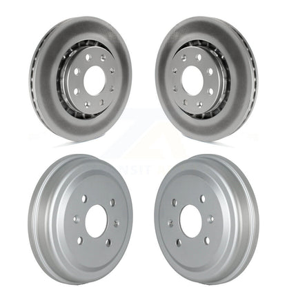 Brake Rotors Drums Front Rear Kit For Chevrolet Aveo Pontiac Aveo5 Wave Spark G3
