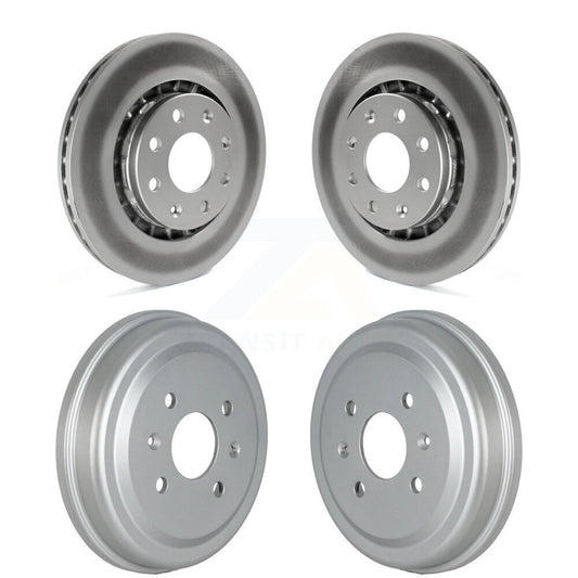 Brake Rotors Drums Front Rear Kit For Chevrolet Aveo Pontiac Aveo5 Wave Spark G3