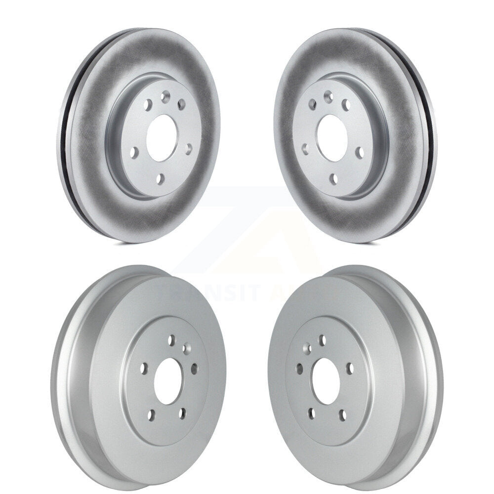 Disc Brake Rotors Drums Kit Front Rear For Chevrolet Cruze Limited