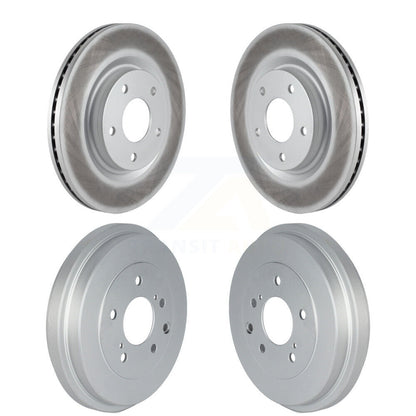 Disc Brake Rotors Drums Front Rear Kit For 2017-2019 Nissan Sentra Turbocharged