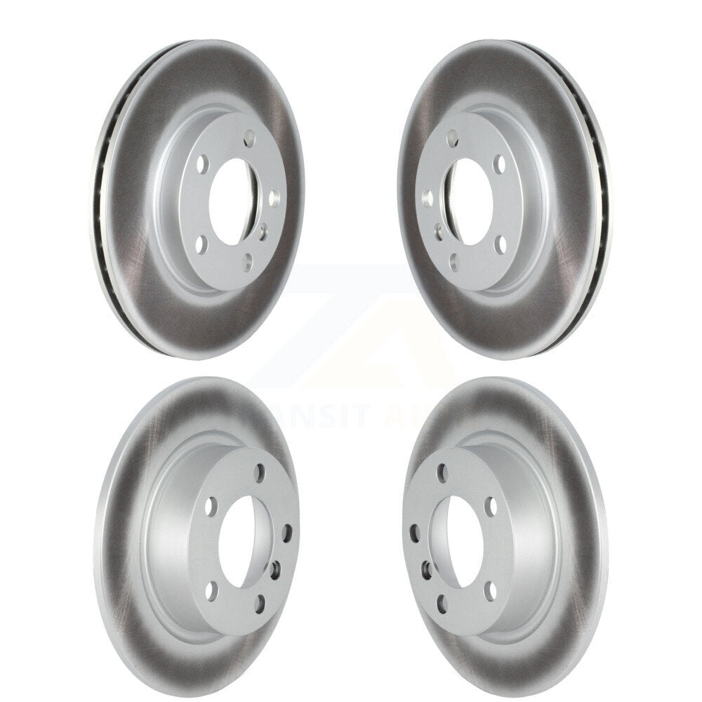 Coated Disc Brake Rotors Front Rear Kit For Mini Cooper Countryman Paceman