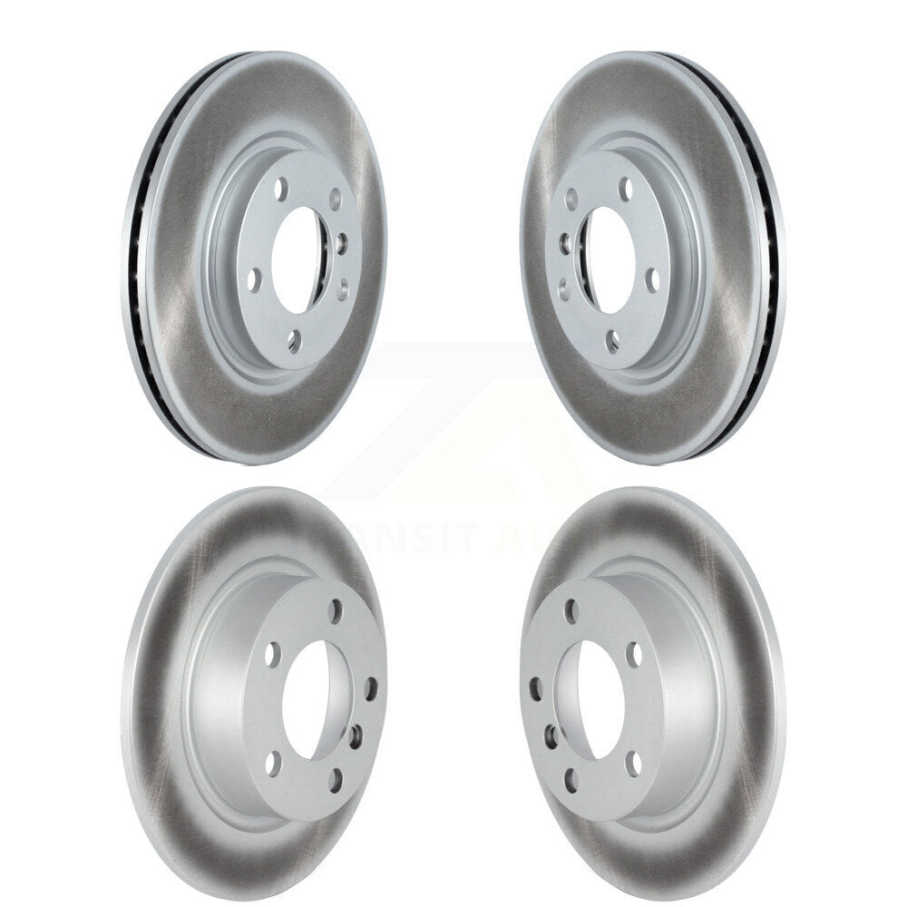 Coated Disc Brake Rotors Front Rear Kit For Mini Cooper Countryman Paceman