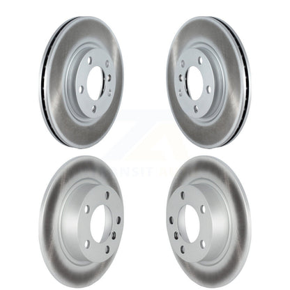 Coated Disc Brake Rotors Front Rear Kit For Mini Cooper Countryman Paceman