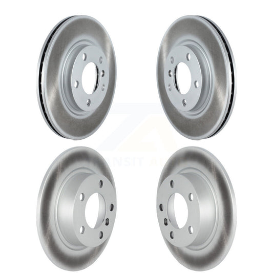 Coated Disc Brake Rotors Front Rear Kit For Mini Cooper Countryman Paceman