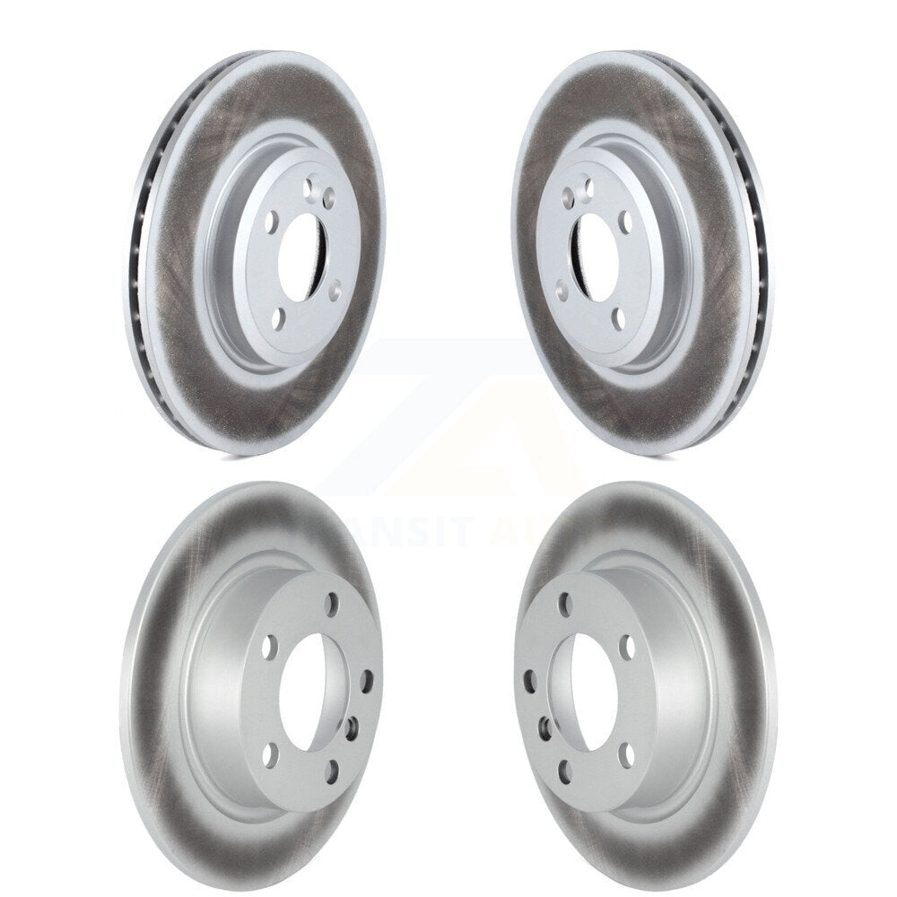 Coated Disc Brake Rotors Front Rear Kit For Mini Cooper Countryman