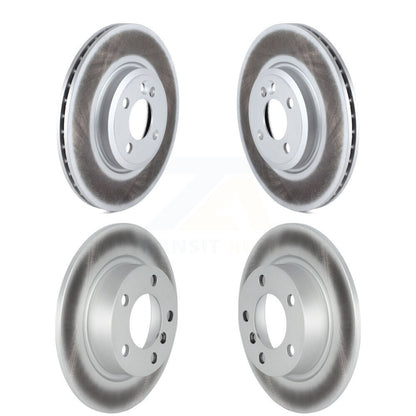 Coated Disc Brake Rotors Front Rear Kit For Mini Cooper Countryman