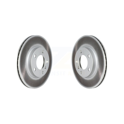 Coated Disc Brake Rotors Front Pair For Mini Cooper Countryman Paceman