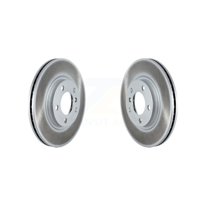 Coated Disc Brake Rotors Front Pair For Mini Cooper Countryman Paceman