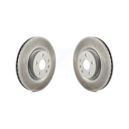 Coat Brake Rotors Front Pair For Cadillac CTS Chevrolet Corvette XTS Buick Regal