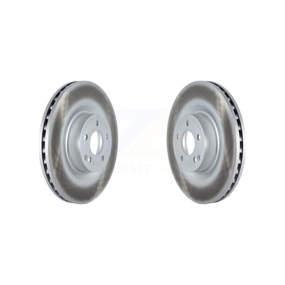 Coated Brake Rotors Front Pair For Mercedes-Benz S550 S450 SL550 CL550 S350 S400