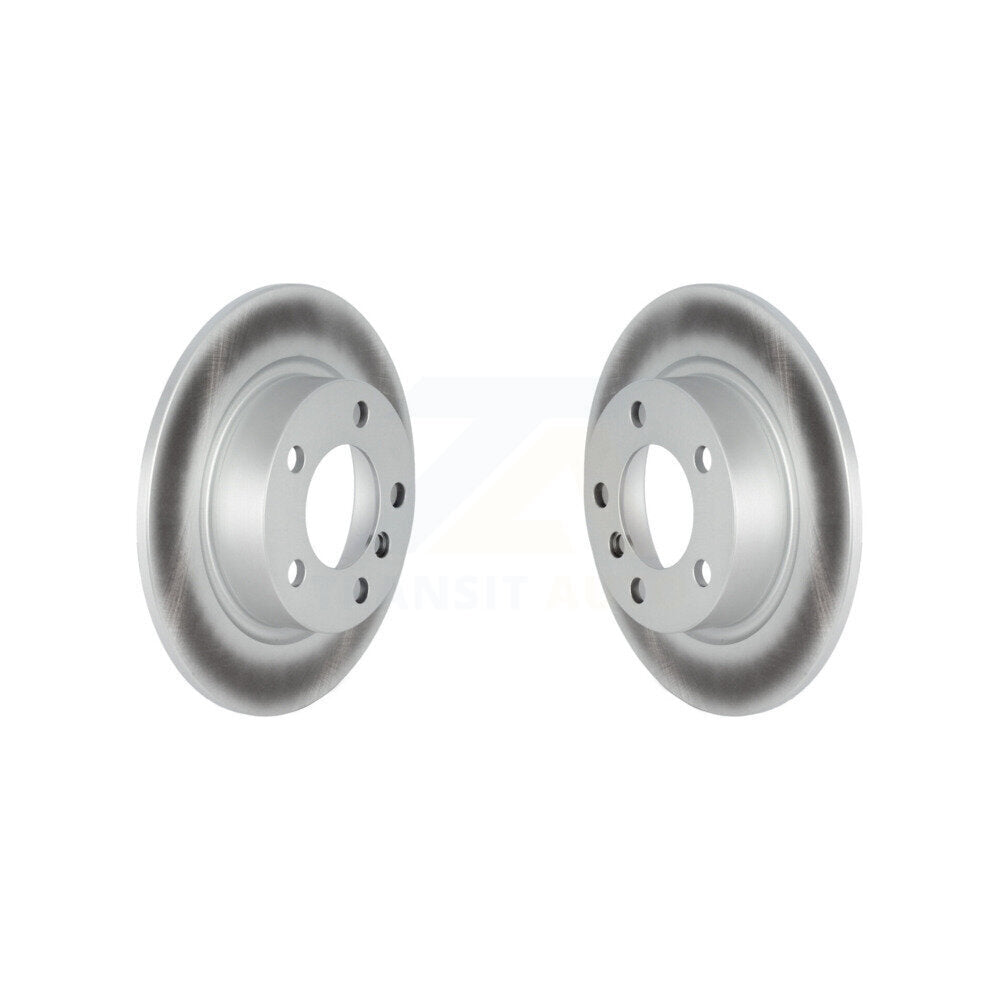 Coated Disc Brake Rotors Rear Pair For Mini Cooper Countryman Paceman
