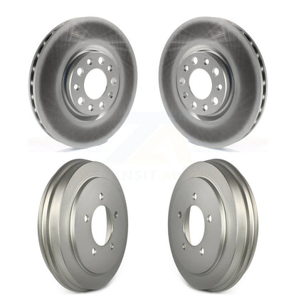 Brake Rotor Drum Front Rear Kit For Jeep Compass With 305mm Diameter