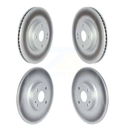Coated Disc Brake Rotors Front Rear Kit For Mazda MX-5 Miata Fiat 124 Spider