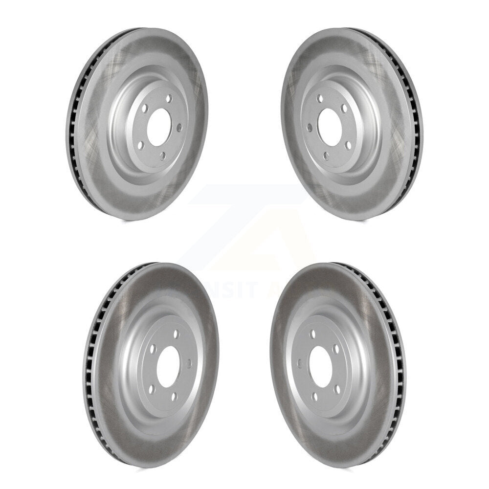Coat Brake Rotor Front Rear Kit For Ford Explorer Lincoln Aviator Police Utility
