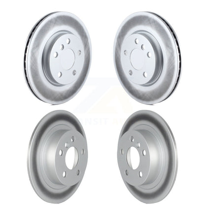 Coated Disc Brake Rotors Front Rear Kit For Mini Cooper Clubman