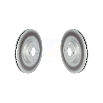 Coated Disc Brake Rotors Front Pair For Mazda MX-5 Miata Fiat 124 Spider