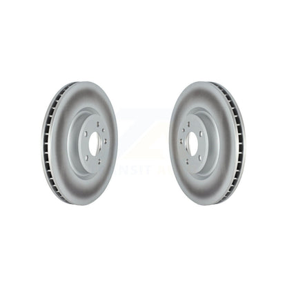 Coated Disc Brake Rotors Front Pair For Audi Q5 Q7 SQ5 S5 S4 Sportback PHEV