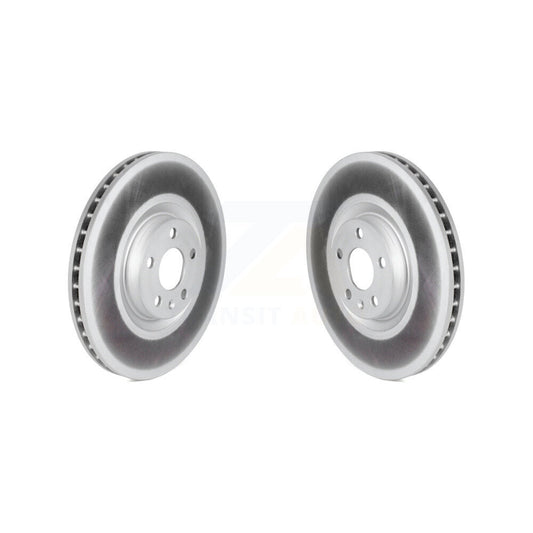Coat Brake Rotors Front Pair For Volvo XC60 XC90 XC40 Recharge S60 V60 Cross V90
