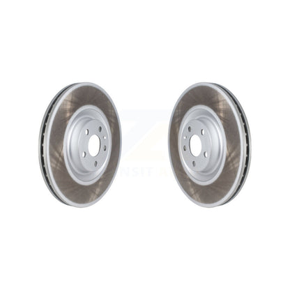Coat Brake Rotors Front Pair For Volvo XC90 XC60 With 366mm Diameter Rotor