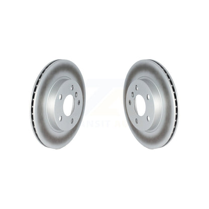 Coated Disc Brake Rotors Front Pair For BMW i3 i3s
