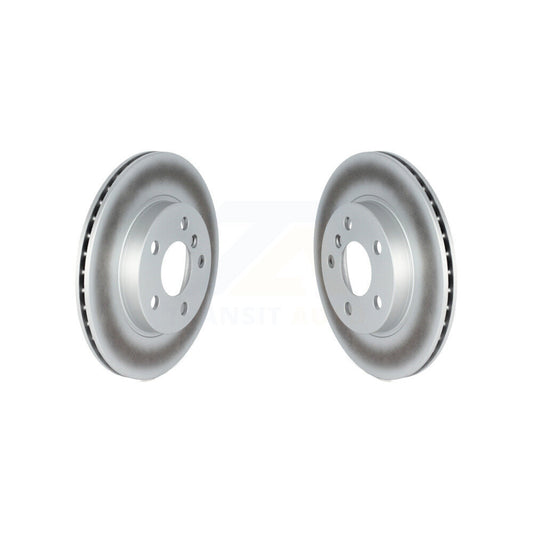 Coated Disc Brake Rotors Front Pair For BMW i3 i3s