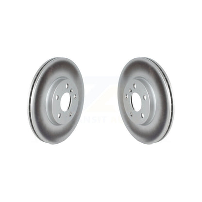 Coated Disc Brake Rotors Front Pair For Mini Cooper Countryman Clubman