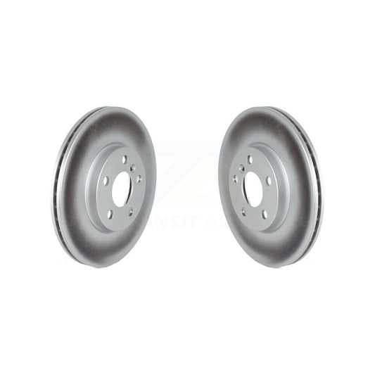Coated Disc Brake Rotors Front Pair For Mini Cooper Countryman Clubman