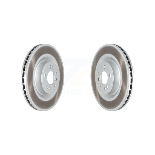 Coated Brake Rotors Front Pair For Mercedes-Benz GL350 GLE400 GLS450 ML400 GL450