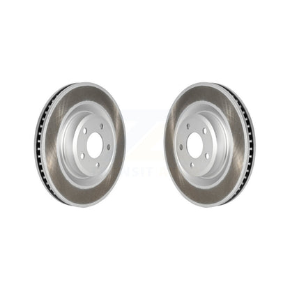 Coated Disc Brake Rotors Front Pair For Ford Explorer Lincoln Aviator