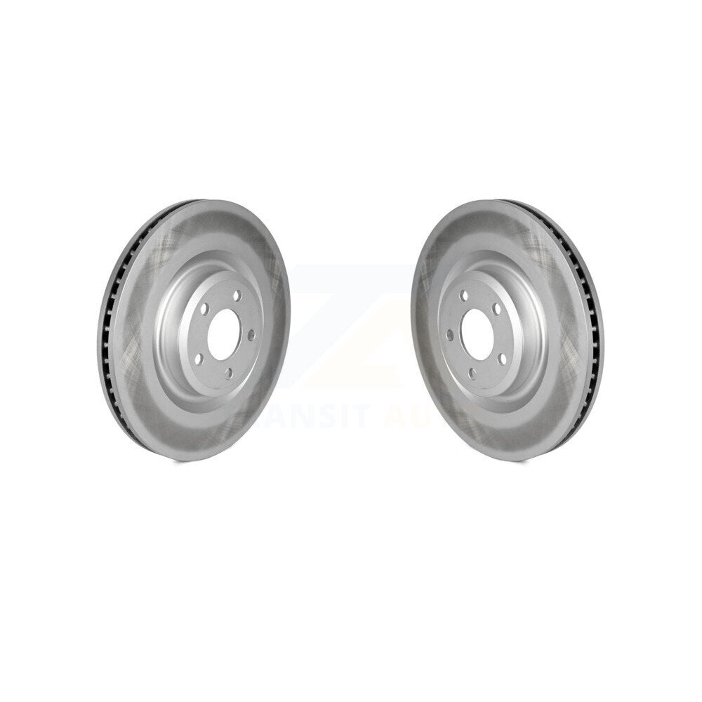 Coat Brake Rotor Front Pair For Ford Explorer Lincoln Aviator Police Interceptor