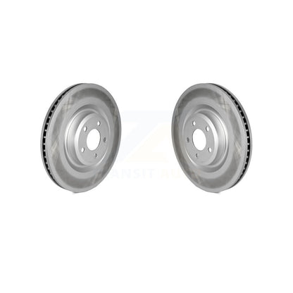 Coat Brake Rotor Front Pair For Ford Explorer Lincoln Aviator Police Interceptor