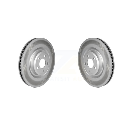 Coat Brake Rotor Front Pair For Ford Explorer Lincoln Aviator Police Interceptor