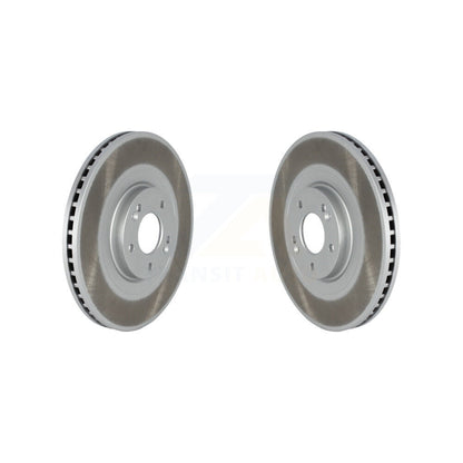 Coated Disc Brake Rotors Front Pair For 2020-2024 Hyundai Palisade Kia Telluride