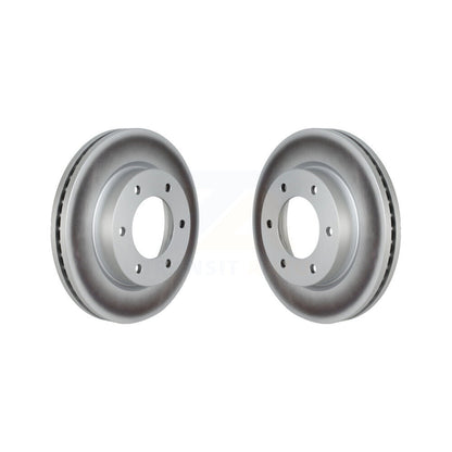 Coated Disc Brake Rotors Front Pair For Ford Ranger Bronco