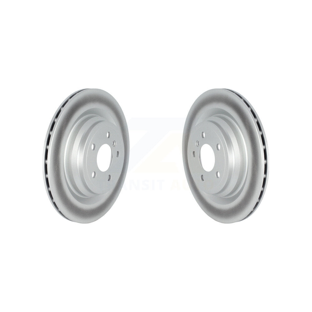 Coat Brake Rotor Rear Pair For Mercedes-Benz ML350 GLE400 GLE350 GLE43 AMG ML400