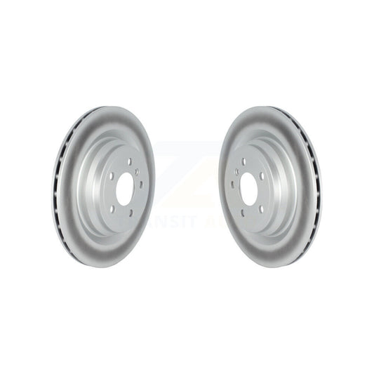 Coat Brake Rotor Rear Pair For Mercedes-Benz ML350 GLE400 GLE350 GLE43 AMG ML400