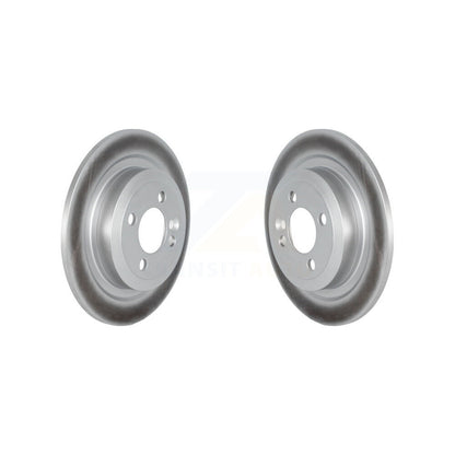 Coated Disc Brake Rotors Rear Pair For Mini Cooper