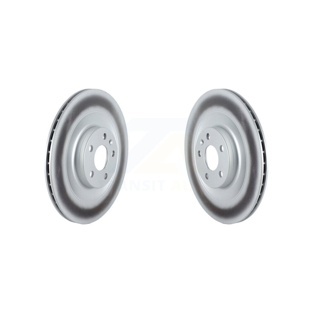 Coated Disc Brake Rotors Rear Pair For Volvo XC90 XC40 Recharge C40