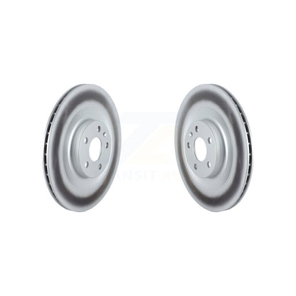 Coated Disc Brake Rotors Rear Pair For Volvo XC90 XC40 Recharge C40