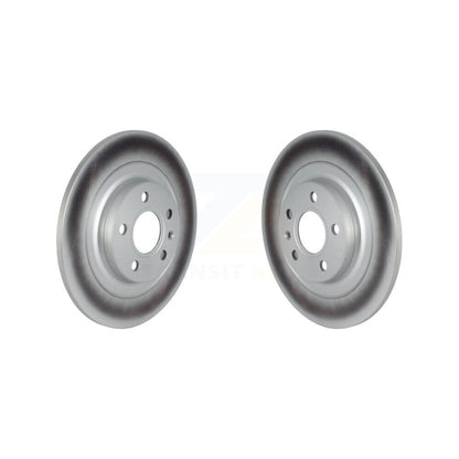 Coated Disc Brake Rotors Rear Pair For Volvo XC40 With 302mm Diameter Rotor