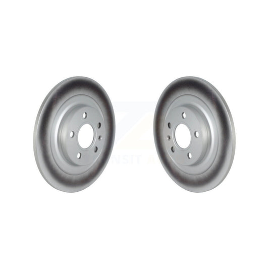 Coated Disc Brake Rotors Rear Pair For Volvo XC40 With 302mm Diameter Rotor