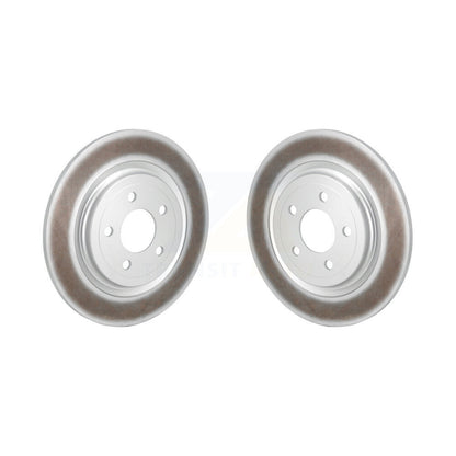 Coated Disc Brake Rotors Rear Pair For Ford Explorer Mustang