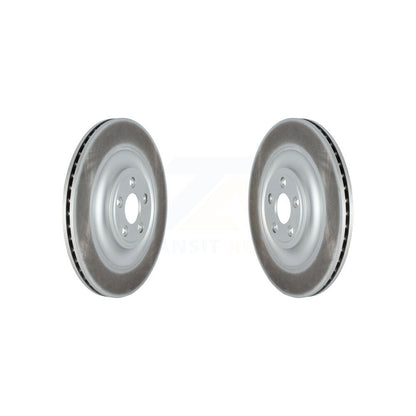 Coat Disc Brake Rotors Rear Pair For Jaguar XF XJ XKR XFR XKR-S XFR-S XJR XJR575