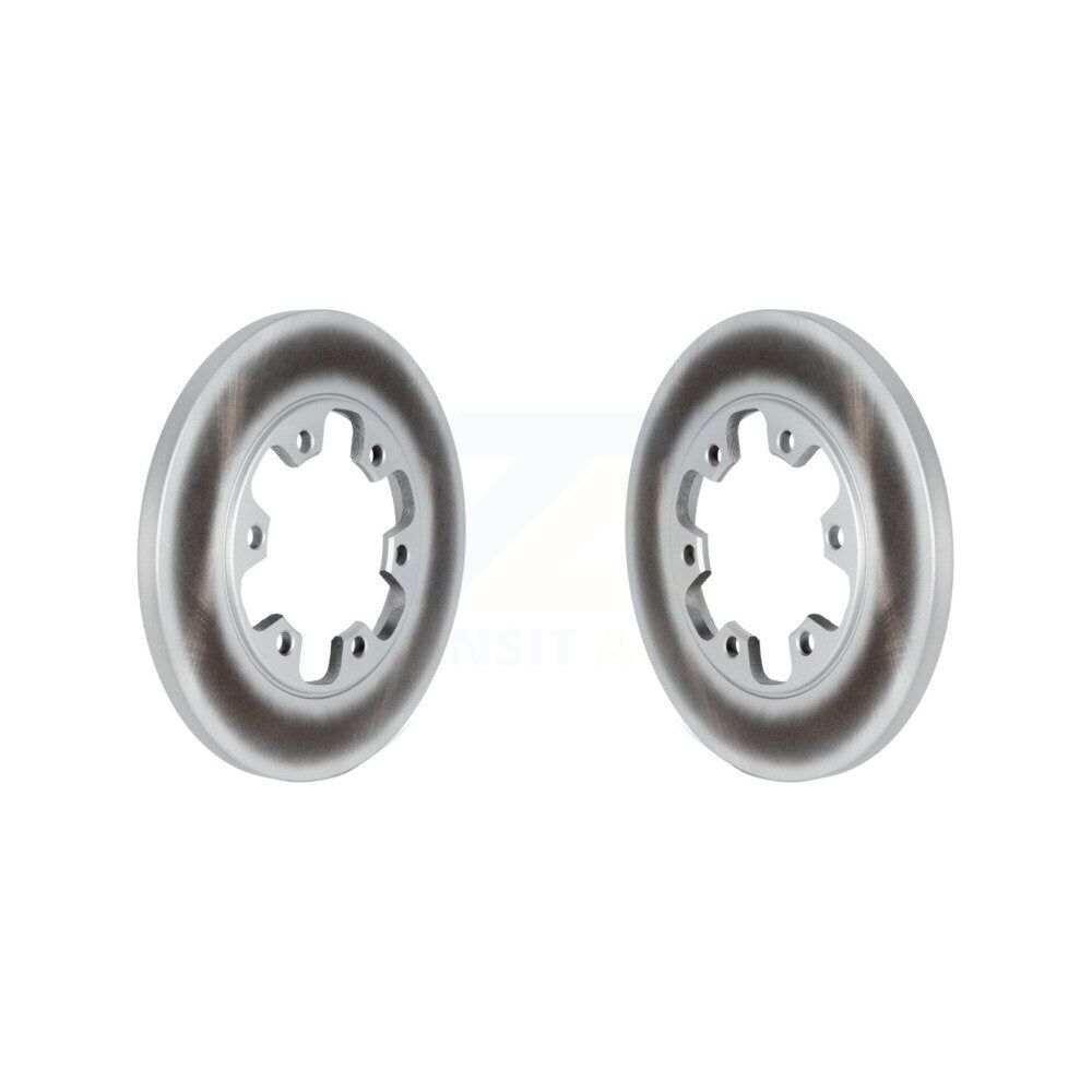 Coat Disc Brake Rotors Rear Pair For Ford Transit-250 Transit-350 HD Transit-150